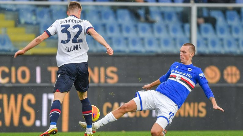 Bologna corsaro, Sampdoria piegata 2-1