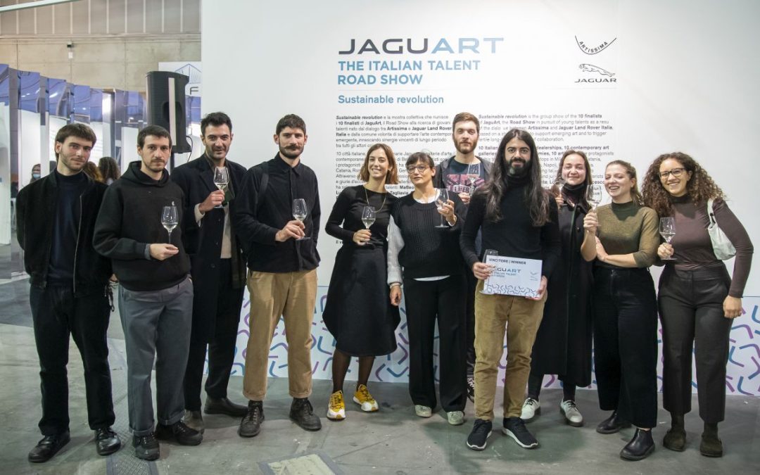 Luca Arboccò è il vincitore di JaguArt, The Italian Talent Road Show