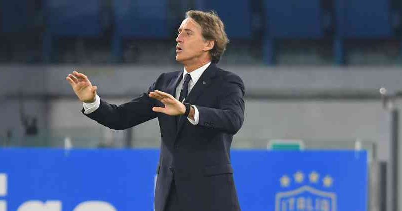 Roberto Mancini, ct della nazionale italiana di calcio