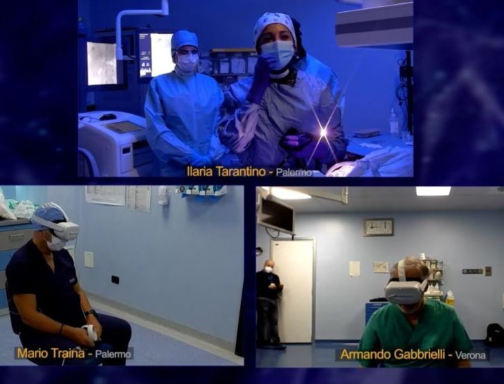 All’Ismett realtà virtuale applicata all’endoscopia, curati due pazienti