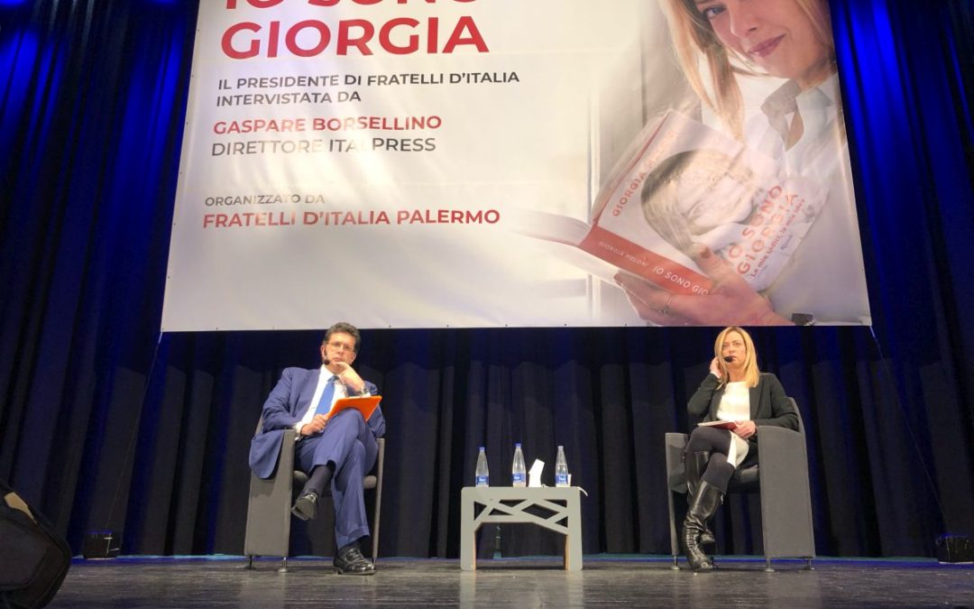Meloni “Basta con i premier calati dall’alto”