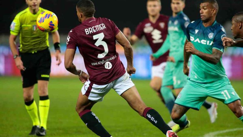Il Torino sorride nel posticipo, Udinese sconfitta 2-1