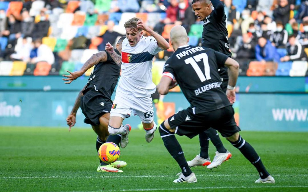 Pareggio senza reti tra Udinese e Genoa