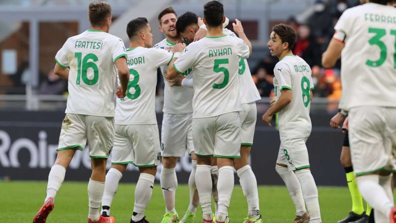 Sassuolo fa festa a San Siro, Milan battuto 3-1