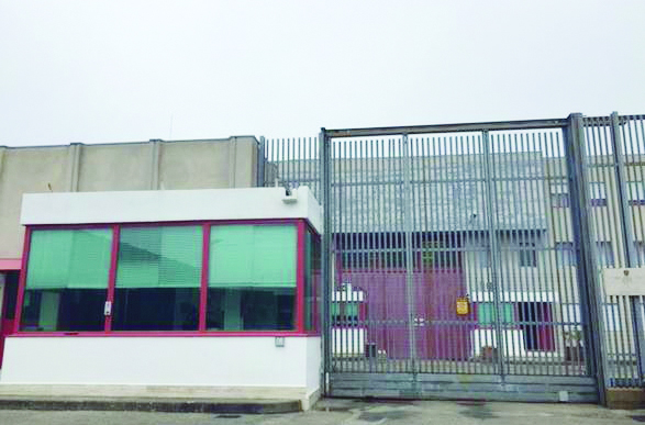 Il carcere della città, al centro dell’inchiesta che ha portato agli arresti di ieri