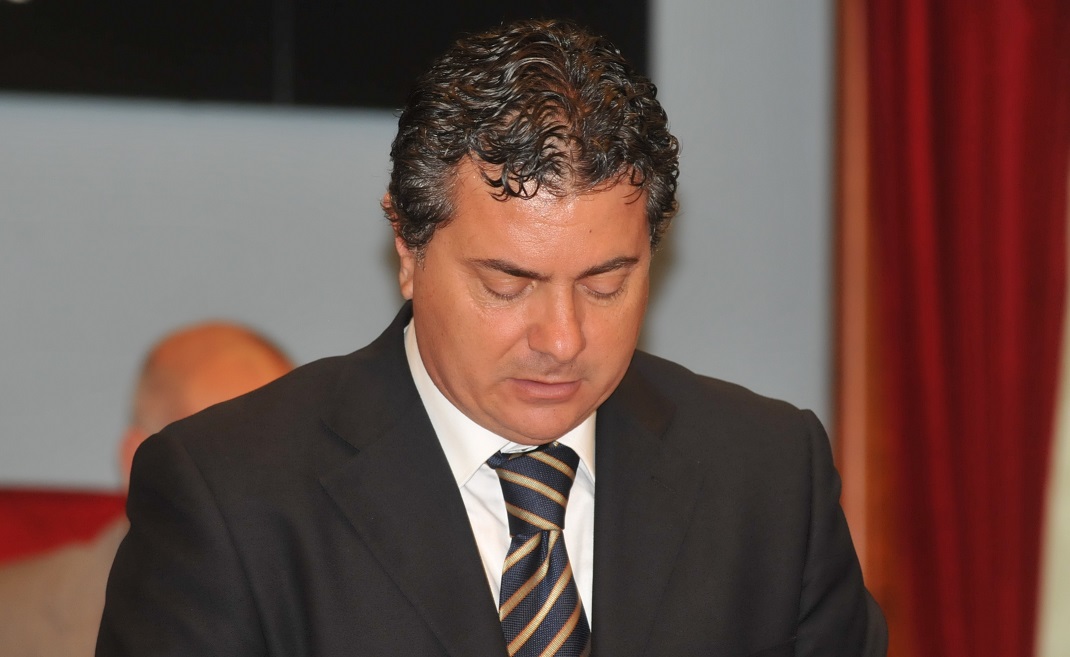 Filippo Mancuso al suo inizio nel Consiglio comunale di Catanzaro