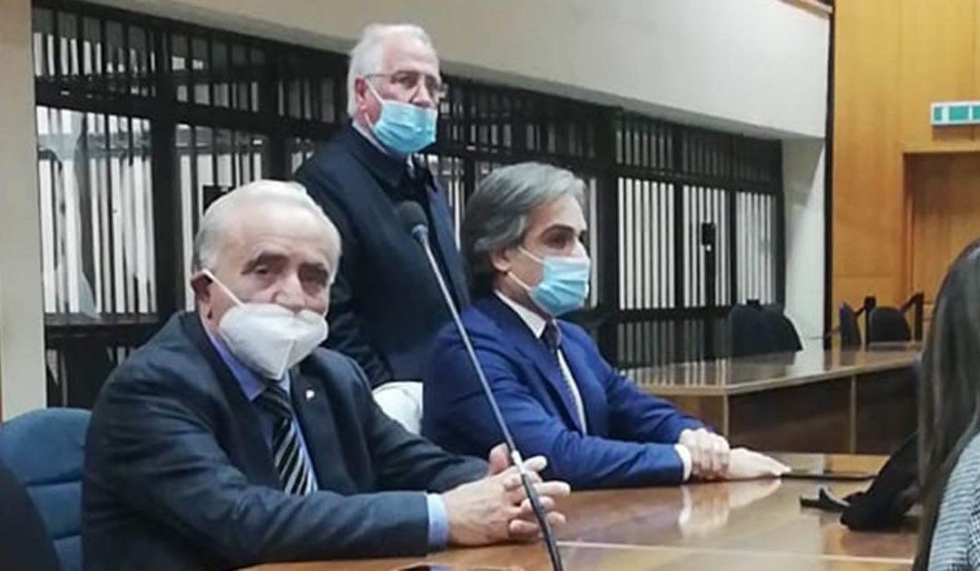 Giuseppe Falcomatà, sindaco sospeso di Reggio Calabria, ieri in tribunale