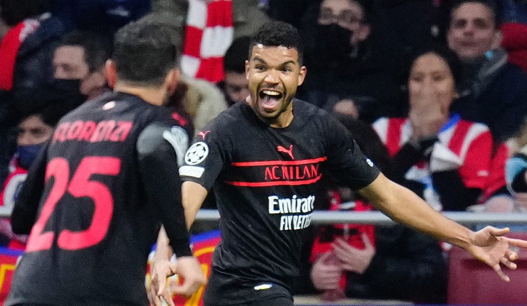 Junior Messias esulta a Madrid dopo aver segnato all'Atletico