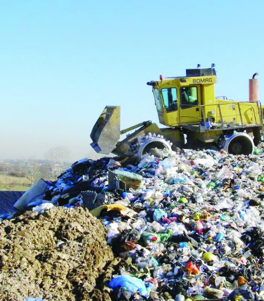 Una discarica - immagine di repertorio