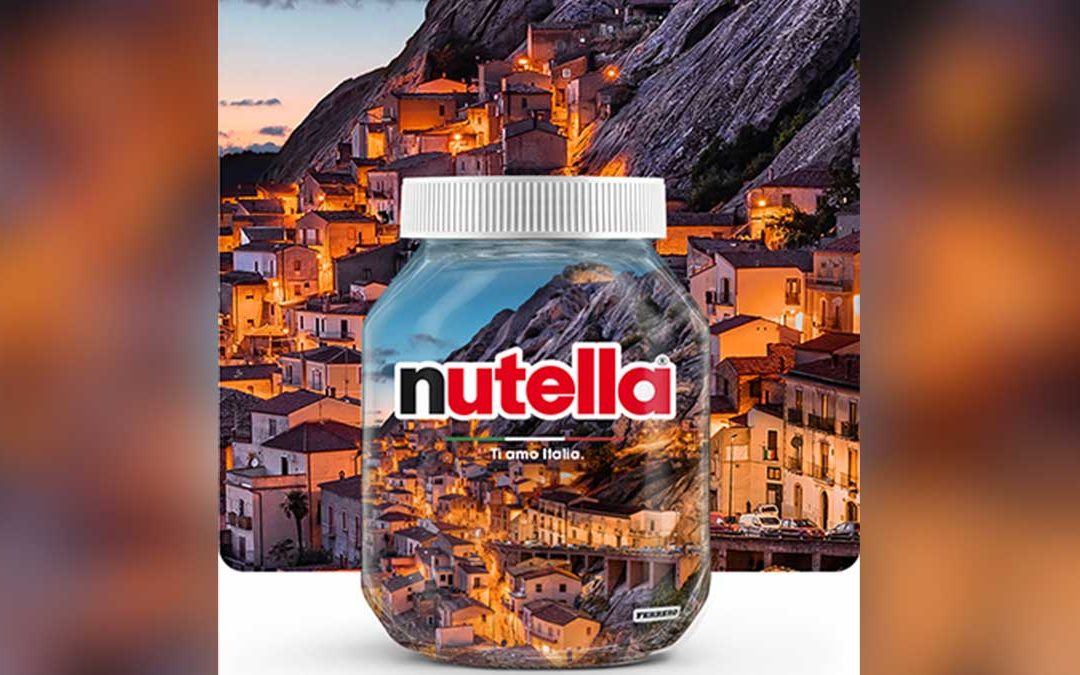 Il barattolo di Nutella dedicato a Pietrapertosa