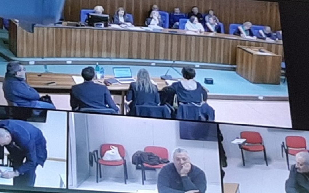 Un momento del processo