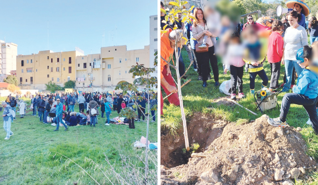 Momenti della Giornata dell’albero e del picnic senza plastica nel Parco Gargasole