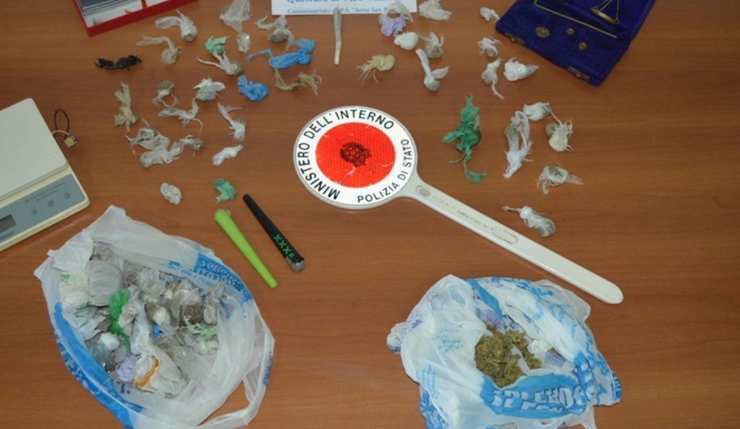 La droga sequestrata