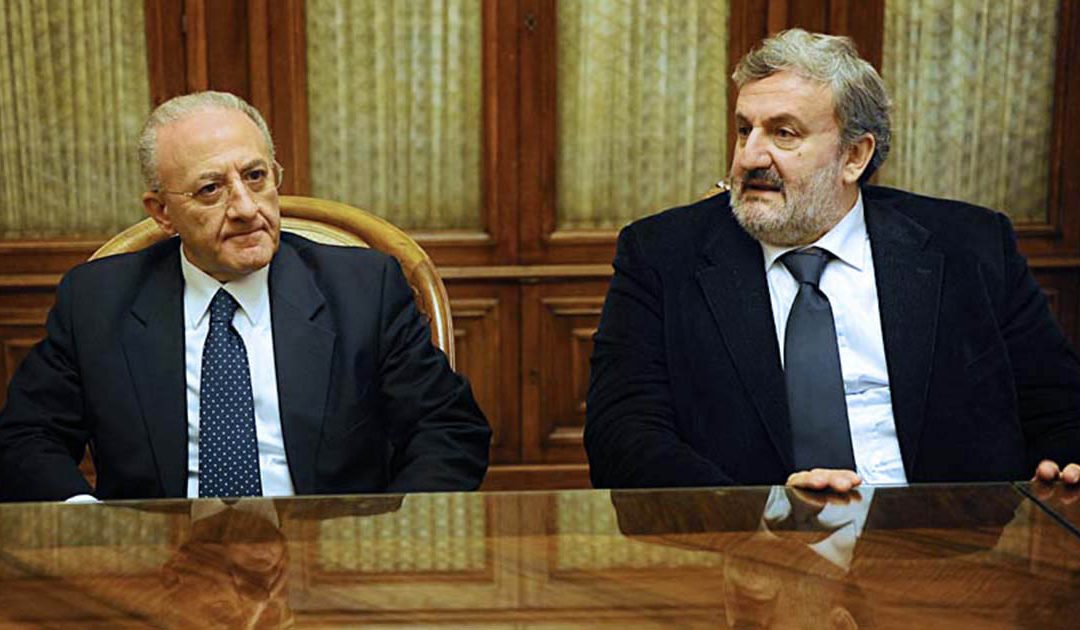 Vincenzo De Lua e Michele Emiliano
