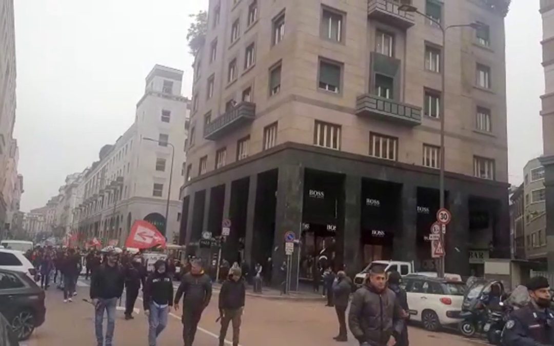 Corteo Unione Studenti a Milano “Chiediamo più garanzie”