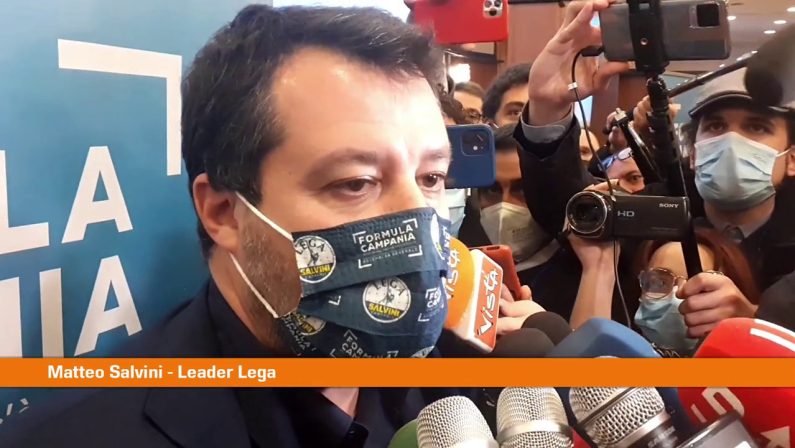 Salvini: “In Campania servono lavoro, infrastrutture e salute”