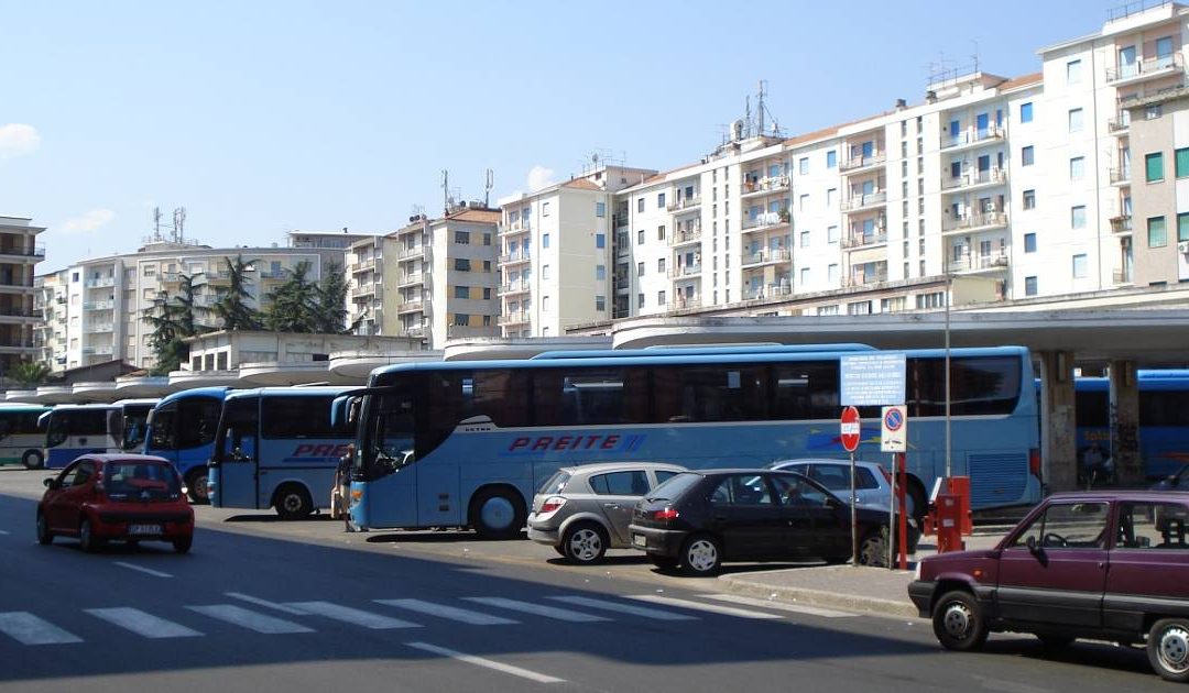 L'autostazione di Cosenza