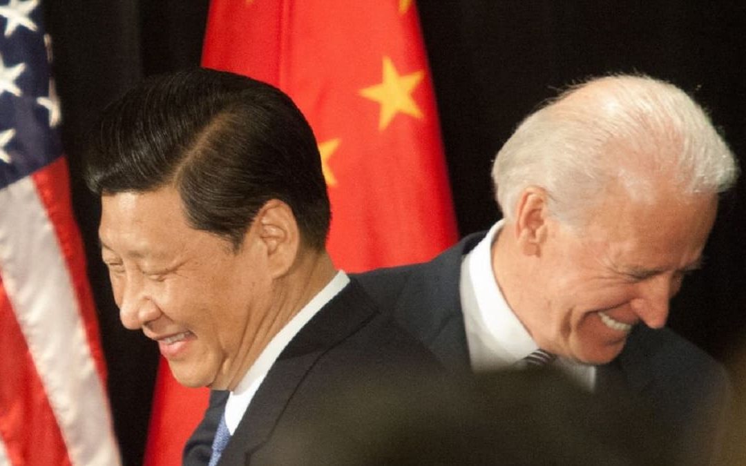 Joe Biden e il presidente cinese Xi Jinping