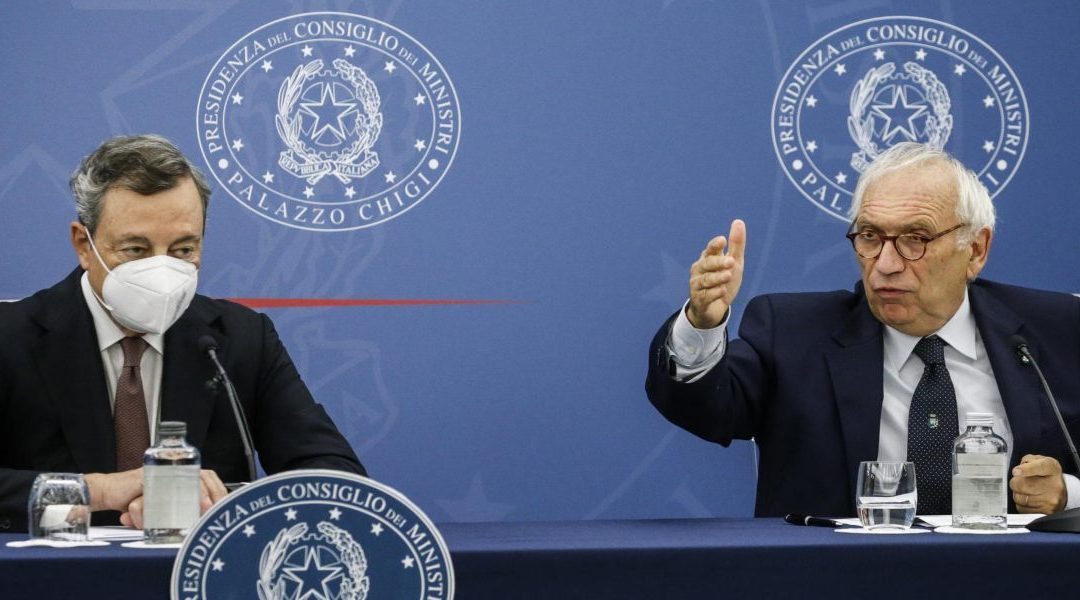 Mario Draghi e Patrizio Bianchi