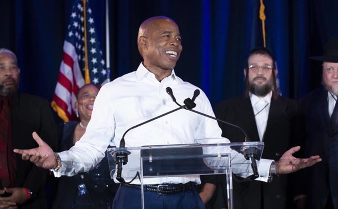 Eric Adams, nuovo sindaco di New York