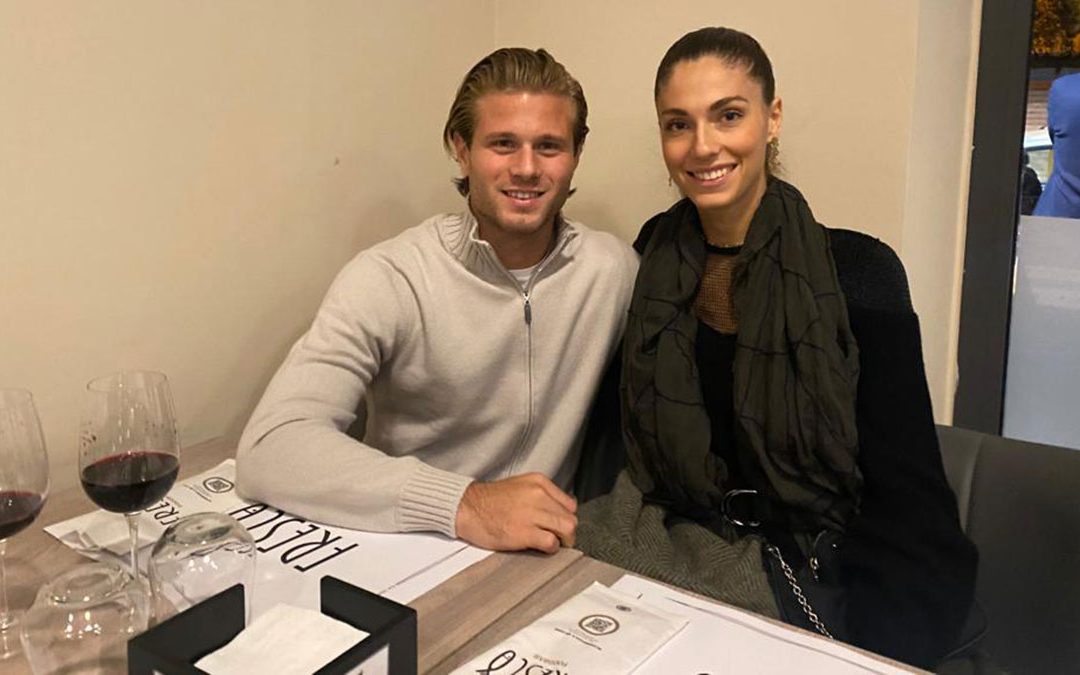 Gabriele Gori e Sara Bergomi al ristorante Fresco di Cosenza