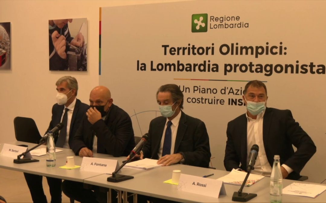 Milano-Cortina, Fontana a Sondrio: “Al lavoro per sviluppo territori”