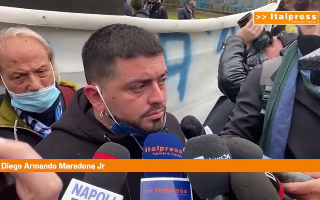 Un anno fa la morte di Maradona, figlio Diego jr “Giornata triste”