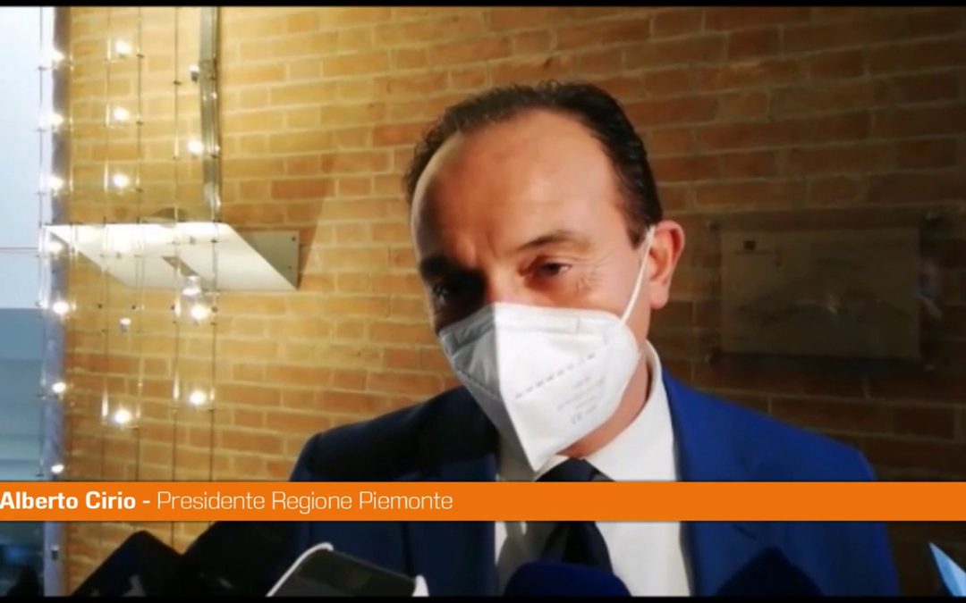 Piemonte, Cirio “Lockdown a non vaccinati? Non escludo nulla”