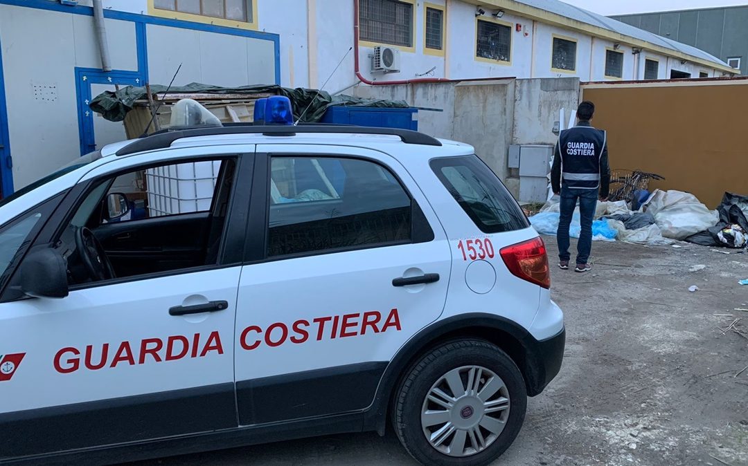 La Guardia costiera in azione a Portosalvo