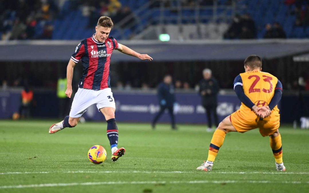 La Roma cade a Bologna, decide un gol di Svanberg