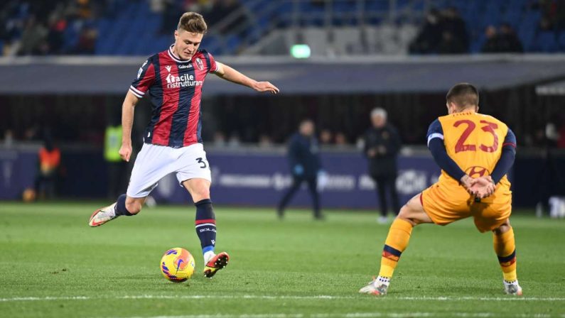 La Roma cade a Bologna, decide un gol di Svanberg