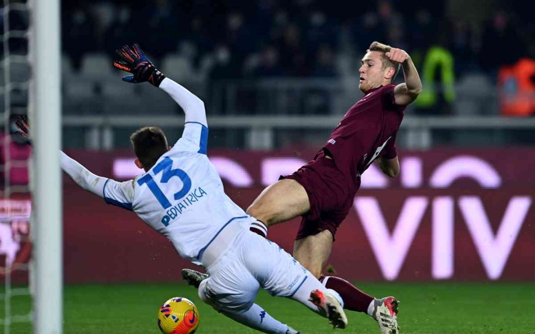 Il Torino si fa rimontare, finisce 2-2 contro l’Empoli