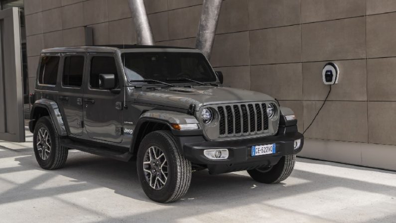 Jeep Wrangler 4xe model year 2022, più ecologica e tecnologica