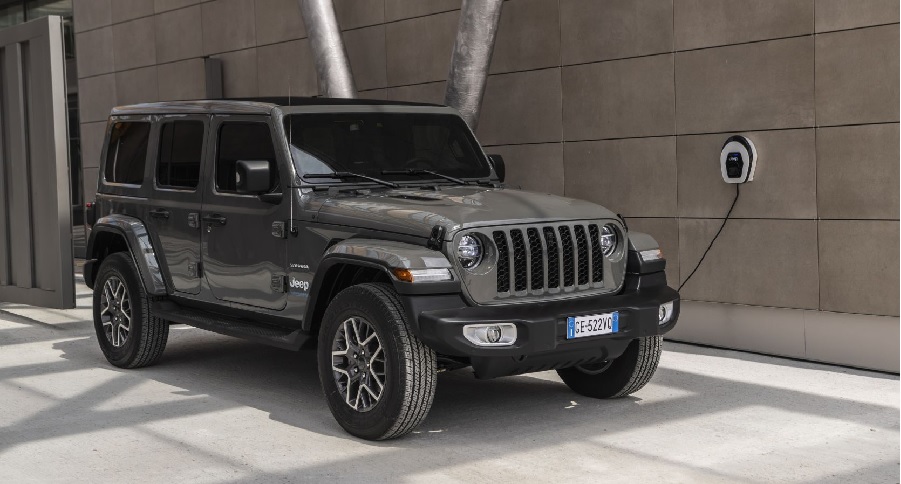 Jeep Wrangler 4xe model year 2022, più ecologica e tecnologica