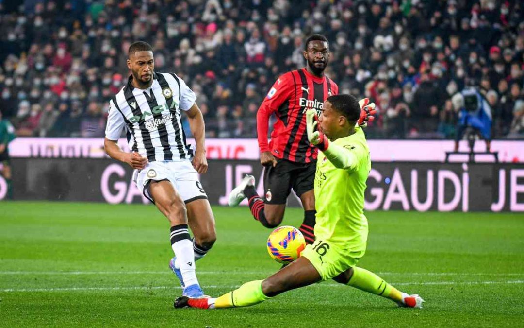 Ibra risponde a Beto, fra Udinese e Milan finisce 1-1