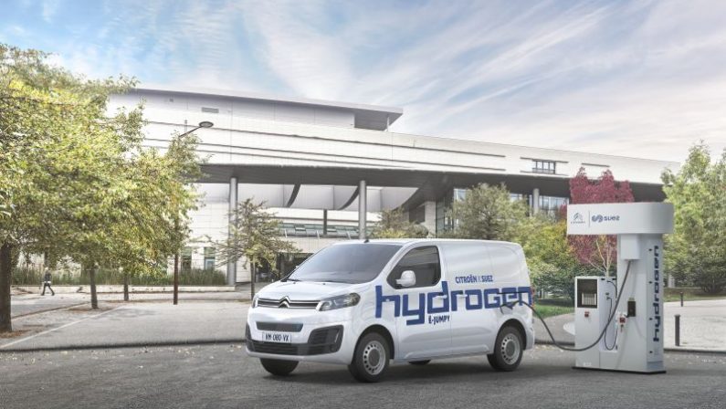 Citroen consegna il suo primo e-Jumpy Hydrogen al gruppo Suez