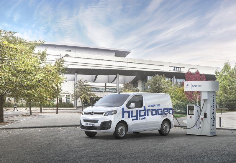 Citroen consegna il suo primo e-Jumpy Hydrogen al gruppo Suez