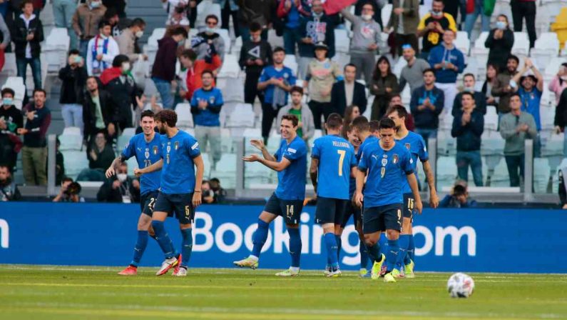 Nations League, Italia con Germania, Inghilterra e Ungheria