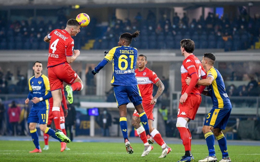 Lasagna e Castrovilli, Verona-Fiorentina 1-1