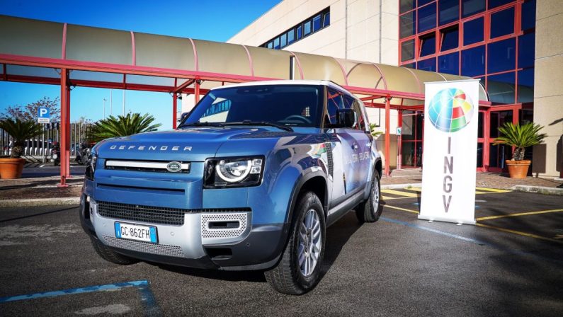 Land Rover al fianco dell’ingv