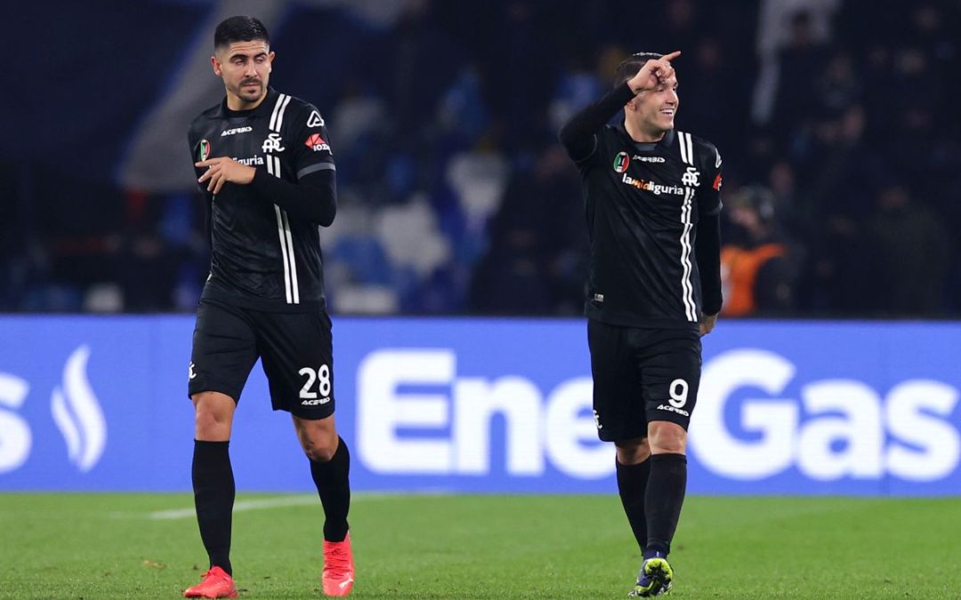 Altro ko del Napoli al Maradona, passa 1-0 lo Spezia
