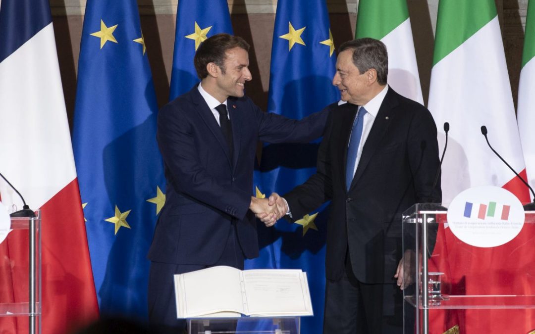 Ue, Draghi-Macron “Riformare le regole di bilancio”