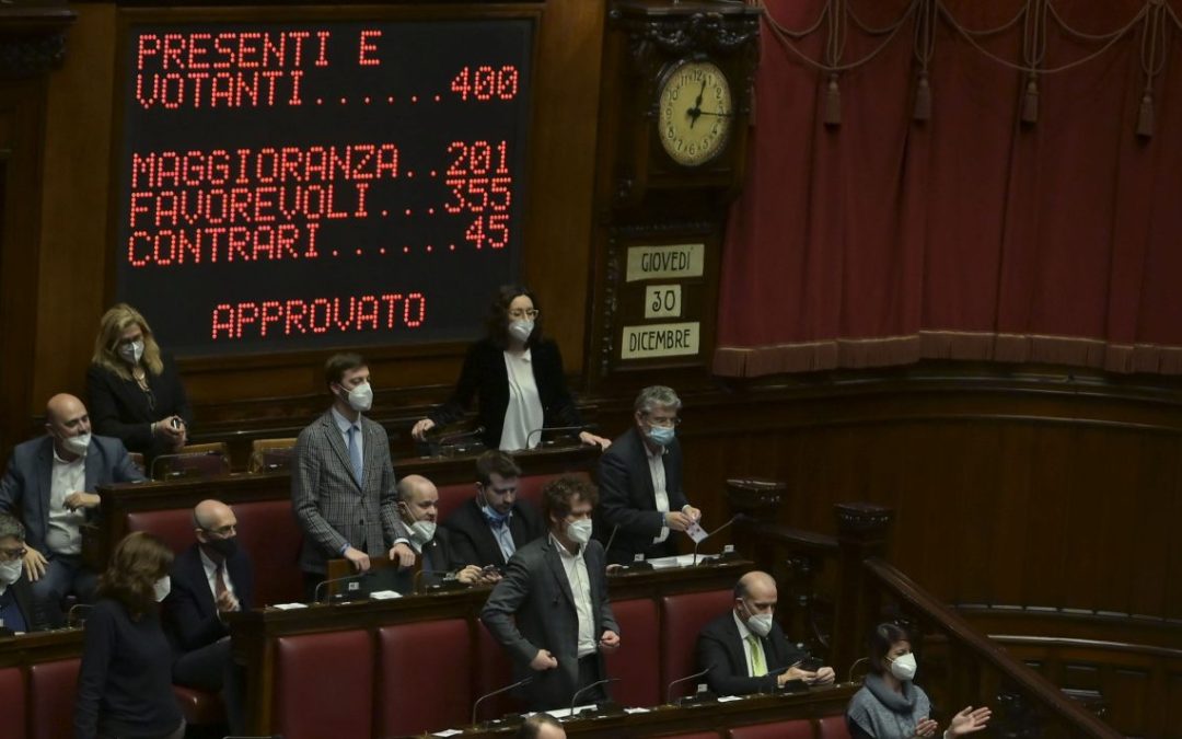Dalla Camera via libera definitivo, la Manovra è legge