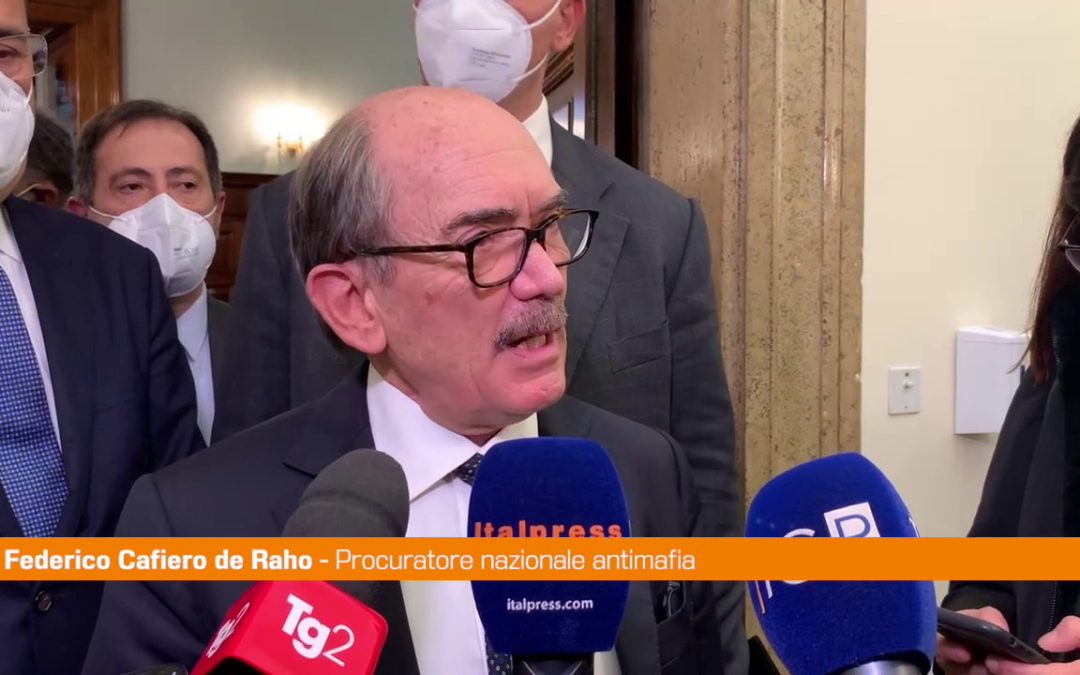 Pnrr e appalti, De Raho “Creare barriere contro le mafie”