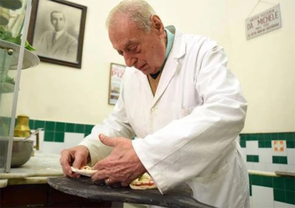 Pizzaioli in lutto Morto “Da Michele”