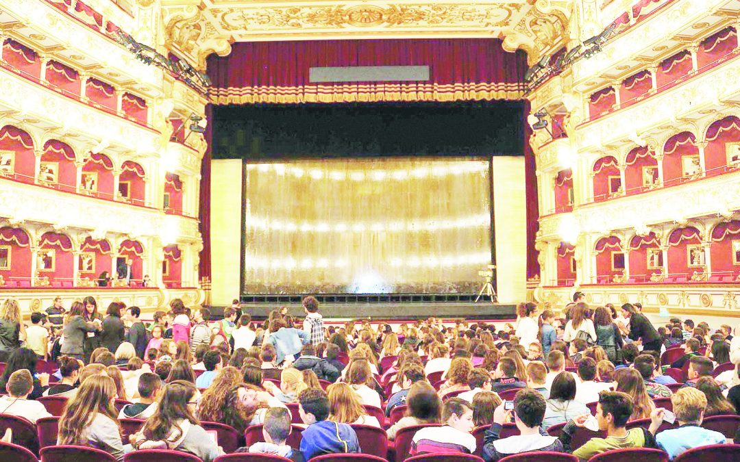 La sala interna del teatro Petruzzelli