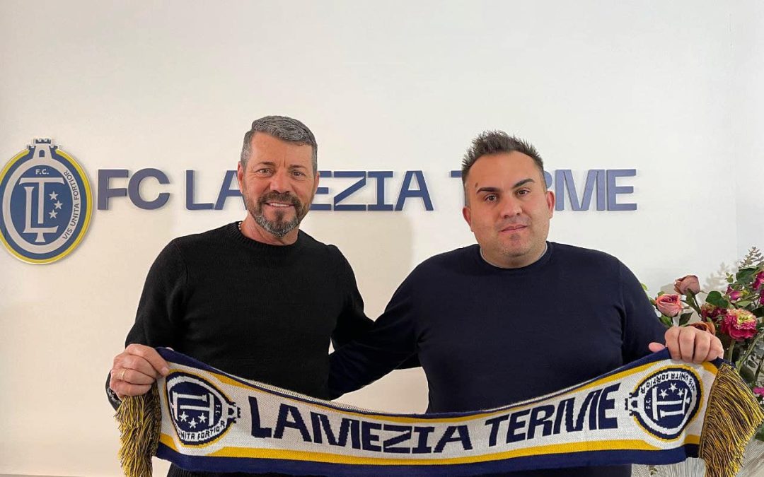 Salvatore Campilongo con il ds Antonio Mazzei