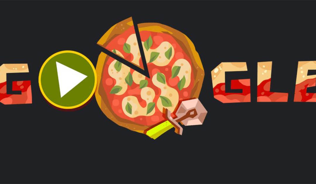 IL doodle dedicato alla Pizza