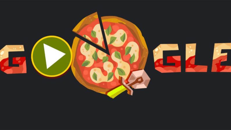 Google celebra la pizza nel doodle e spunta anche la "Calabresa"