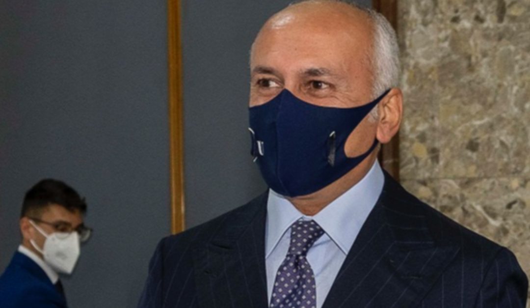 Il sindaco di Cosenza Franz Caruso